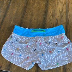 SeaWheeze 2015 Gray and blue multi speed shorts